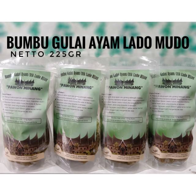 

Bumbu Gulai Ayam Lado Hijau
