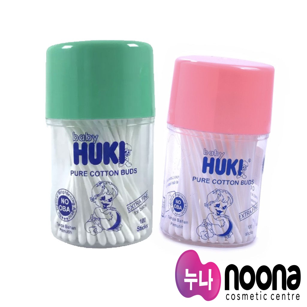 HUKI PURE COTTON BUDS EXTRA FINE ISI 50 &amp; 100