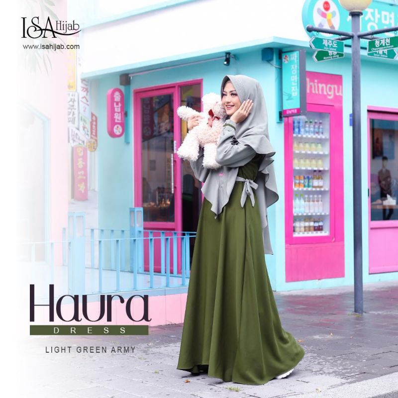 naura dress by isa hijab