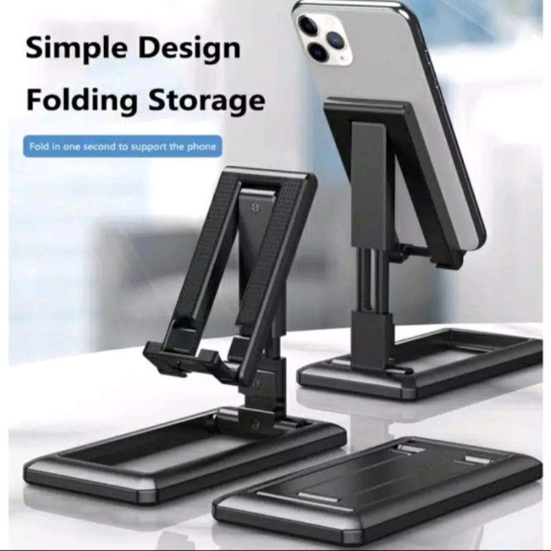 HOLDER STANDING MEJA HD-28 TEMPAT PORTABLE HP PHONE STAND