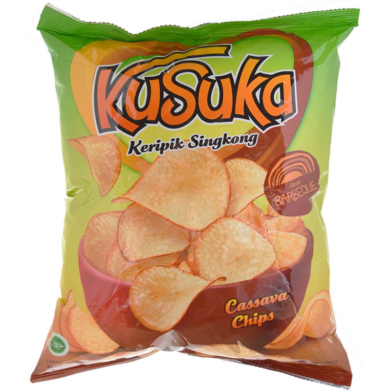 

[HeMart] Kusuka Keripik Barbeque 180g / Snack