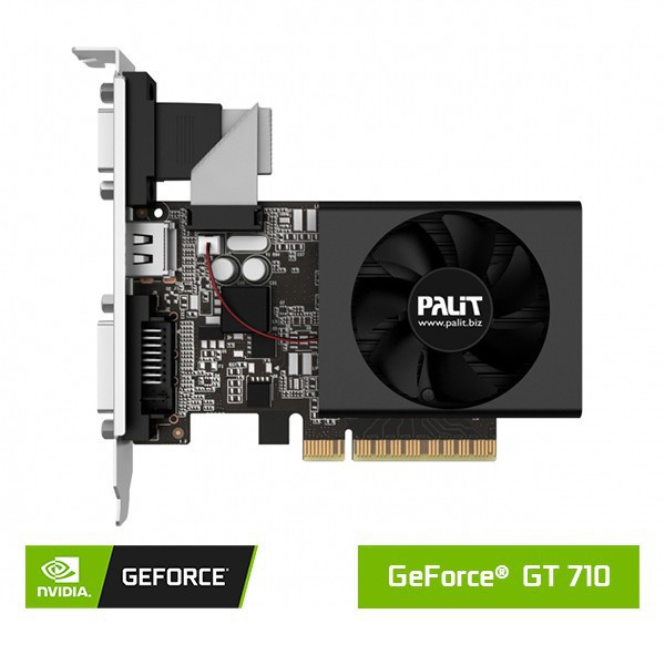 VGA CARD PALIT GEFORCE GT 710 2048MB 2GB DDR3 64 BIT - NEW GARANSI 2THN