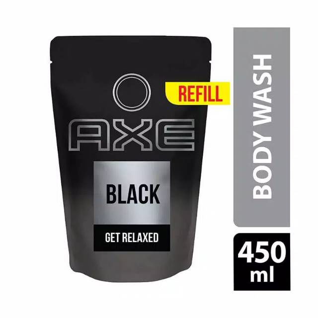 AXE BLACK REFILL BODY WASH 450ML