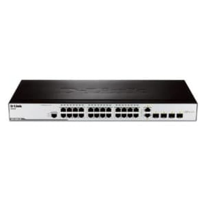 DLINK DES-3200-28 Switch 24-Port Fast Ethernet L2 Managed Switch SFP