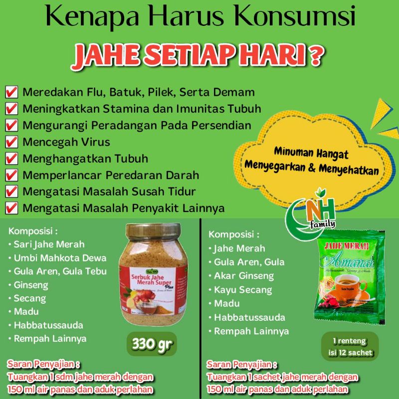 

jahe merah super