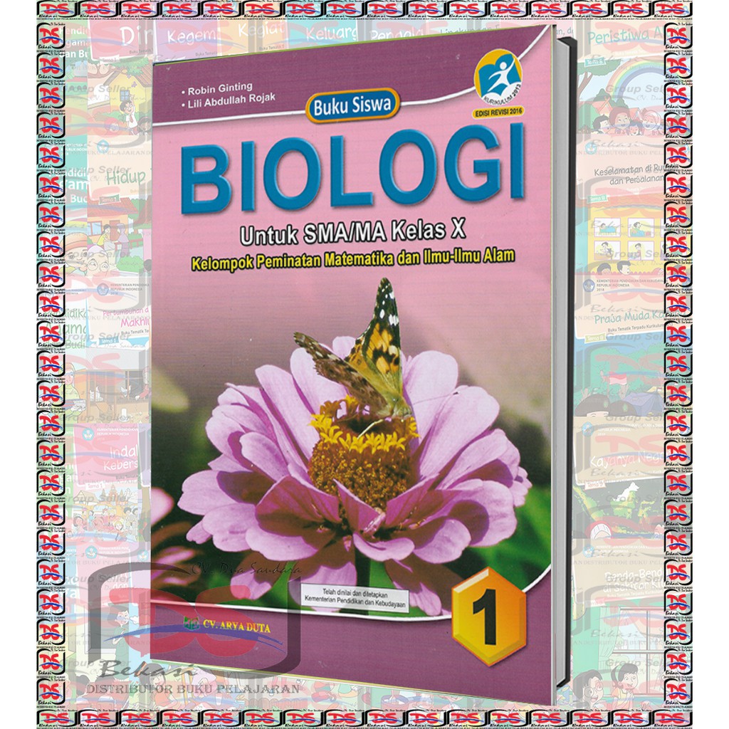 Buku BIOLOGI Kelas X/10 SMA/MA Kurikulum 2013 Peminatan