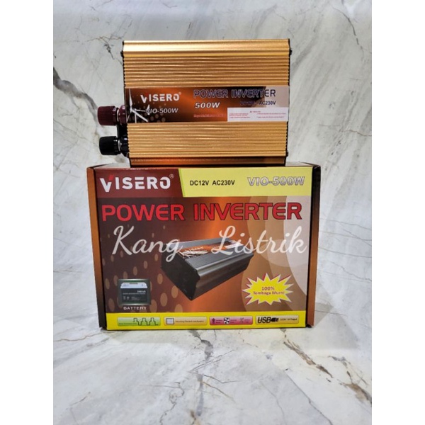 Power Inverter Visero 500W VIO500 / Inverter 500W VIO-500W