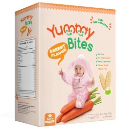 Yummy Bites Cracker Flavor 50G 6M+