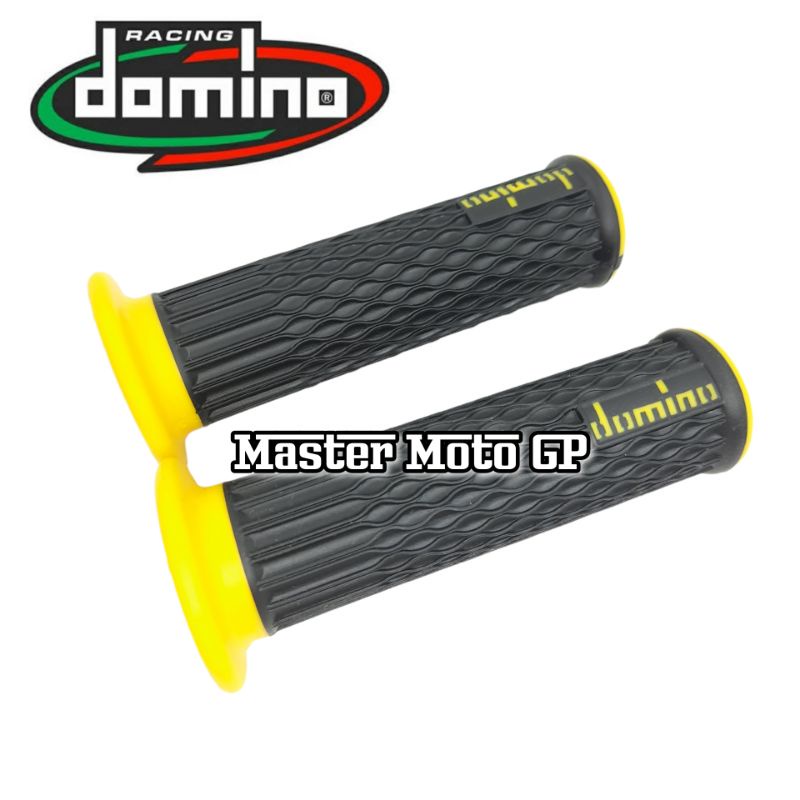 Grip domino sisik SBJ03 Grip domino 754 import berqualitas handgrip Domino racing Handfat domino 754 mio beat vario scoopy vixion Rxking Rxz scorpio R15 R25 Nmax PCX lexi freego xride vario160 nmax new mx