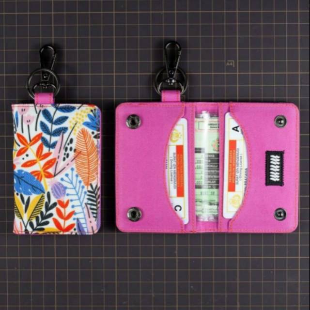 Dompet STNK wanita - Gantungan kunci mobil motor - DS55