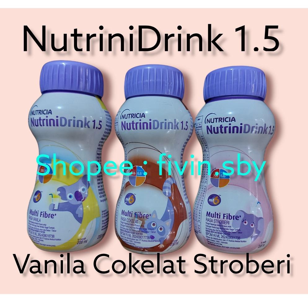 

[KODE PRODUK A69RP54100] NUTRINIDRINK 200 ml Cair