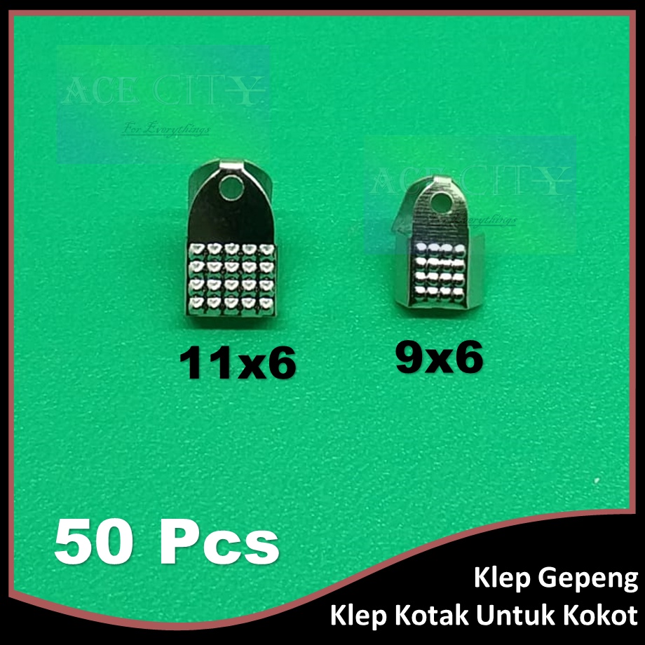klep penjepit tali kotak / klep penjepit tangkai bulu