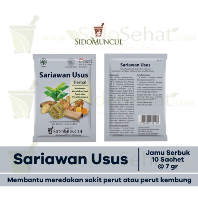 

Jamu Sariawan Usus SidoMuncul