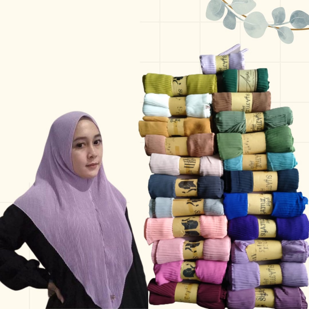 Khimar prisket instan geblus prisket