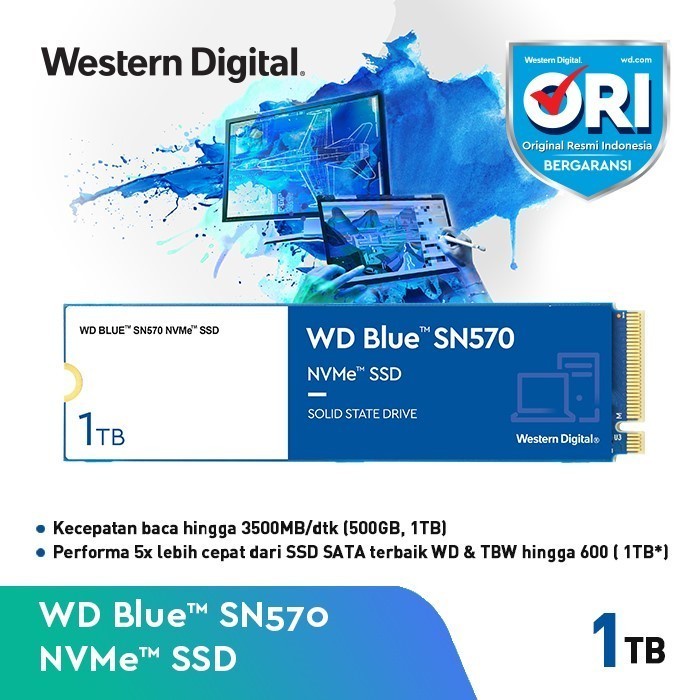 SSD WD Blue SN570 - SSD M.2 NVMe PCIe