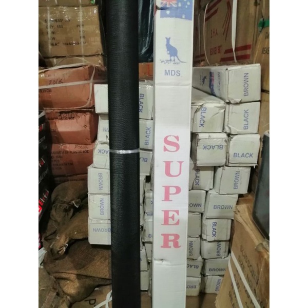 Kawat parabola baja hitam (Harga Per Roll) - Kawat nyamuk baja hitam