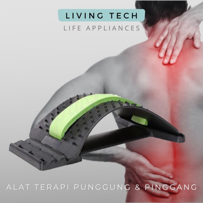 Alat Terapi Alat Terapi Punggung Pinggang Penyangga Punggung Lumbar Spinal Stretch - A(A6G3) Alat Pi