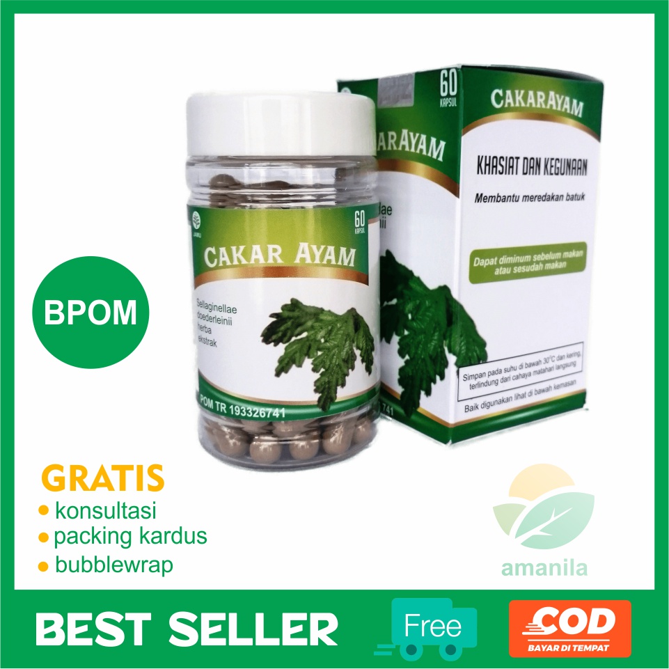 Herbal Cakar Ayam | Kapsul Cakar Ayam Original | Kapsul Cakar Ayam Al Afiat