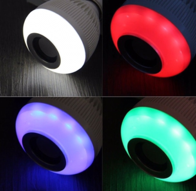 [ORIGINAL 100%] Bohlam LED RGB 12W With Bluetooth Speaker