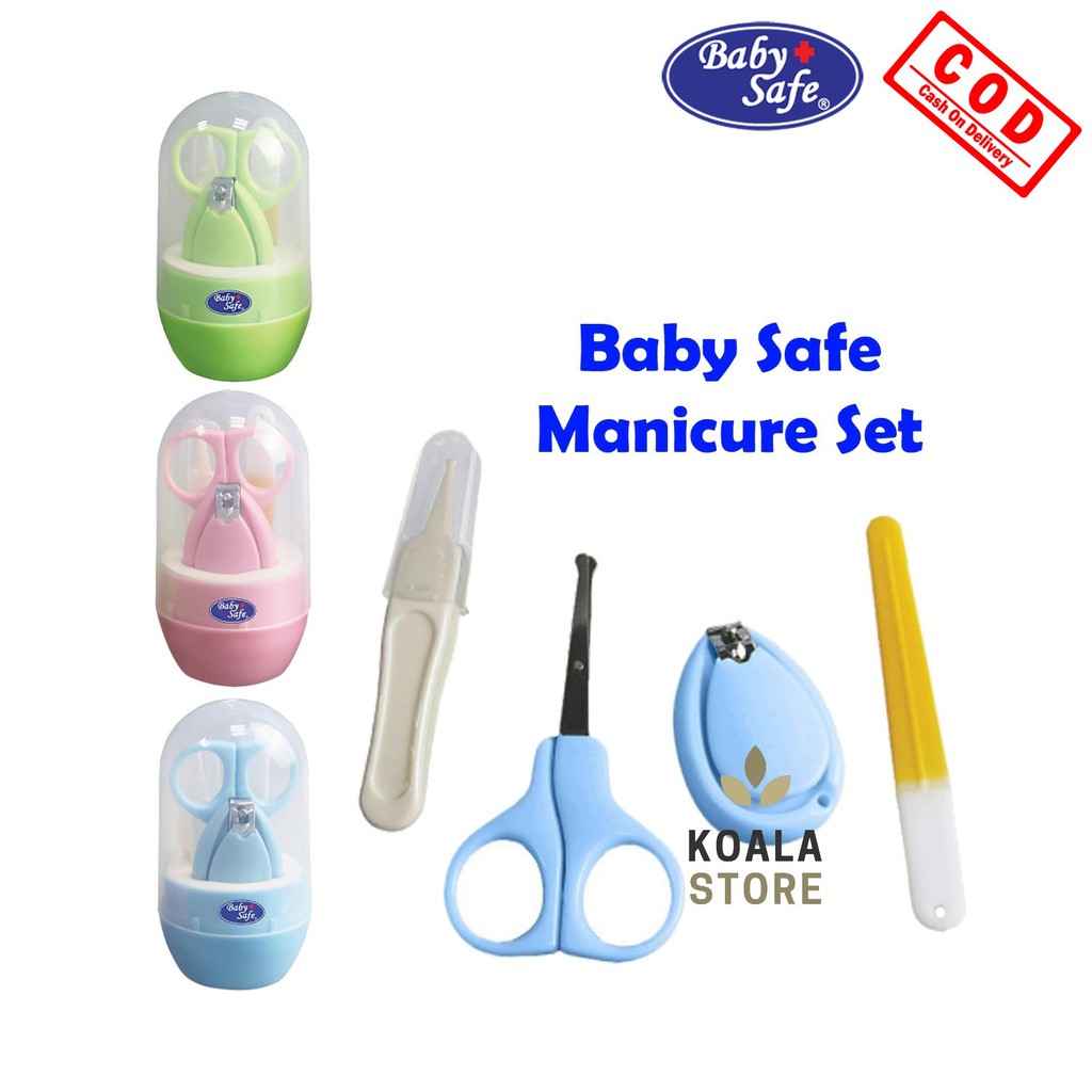 baby safe manicure set
