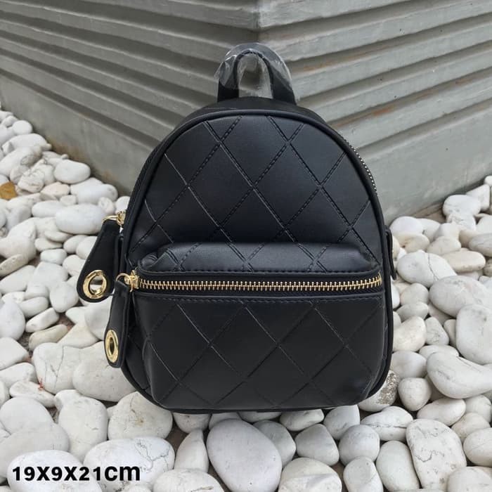 KUALITAS BAGUS TAS ZARA BACKPACK QUILTED ONLY 1 MOTIF ORIGINAL CHINA CEPETAN..