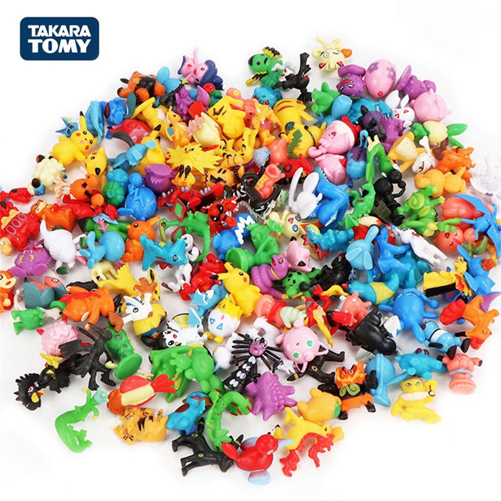 Lanfy Pokemon Action Figure Pokemon Gits Mainan Anak Action Figure Blind Box Kotak Natal