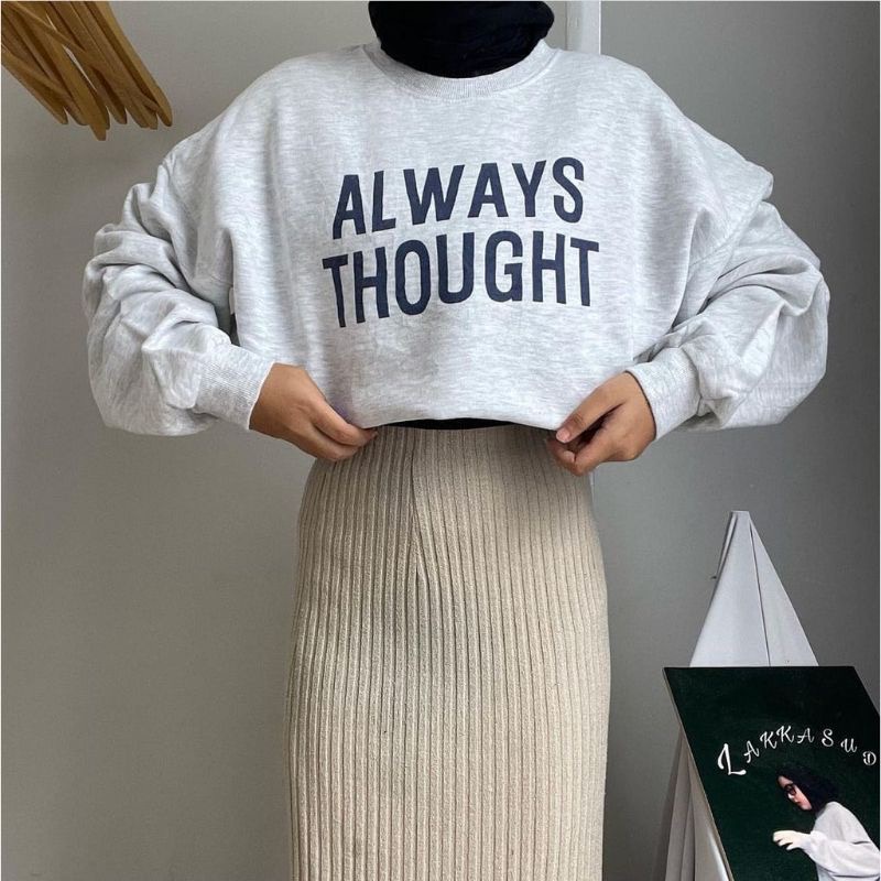 Always sweater oversize atasan wanita