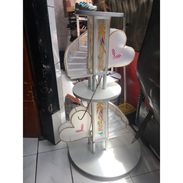 Standar kue pengantin ( susun 3 tingkat )