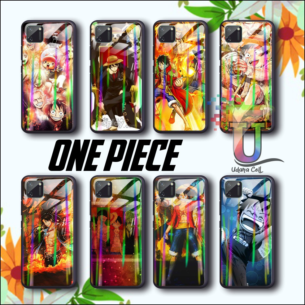 UC631 Case softcase gambar ONE PIECE back case glass aurora samsung j2 prime g530 a21s m21 a51 a31
