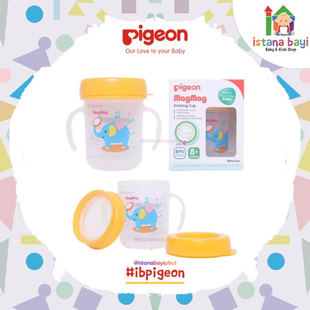 Pigeon Mag Mag Step 4 - Drinking Cup/Gelas minum Anak