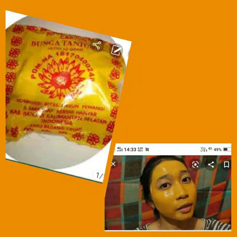 Bedak Dingin Bunga Tanjung Khas Kalimantan
