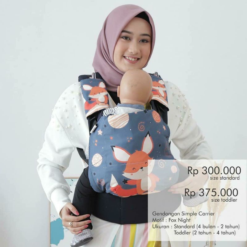 Gendongan SSC Simple Carrier Nana Baby Carrier
