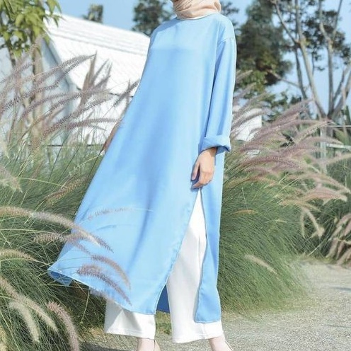 Long Tunik Shelby  TUNIK Muslim Remaja | Best Seller !!!