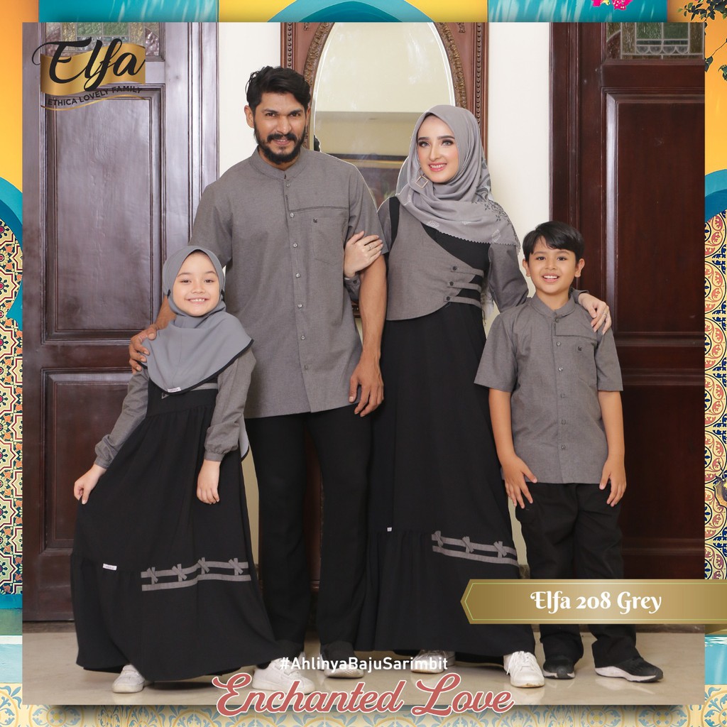 SARIMBIT ELFA 208 GREY ETHICA