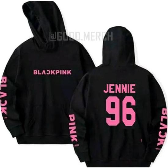 jaket hoodie sweater blackpink member jennie 96