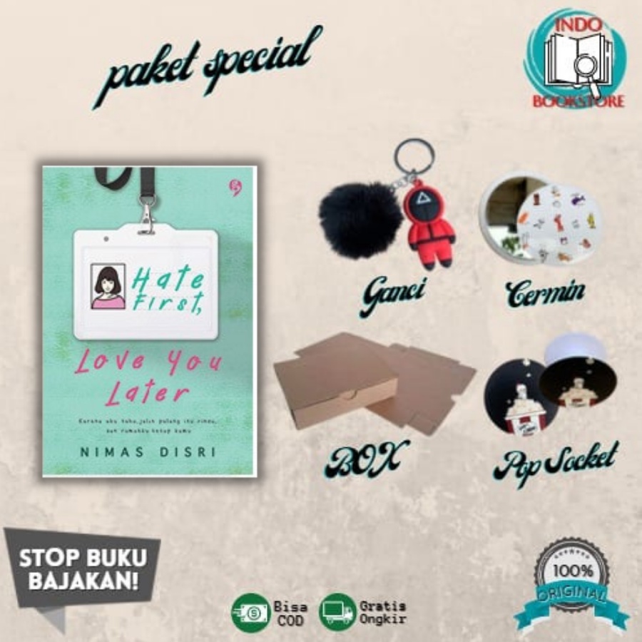 Novel HATE FIRST LOVE YOU LATER