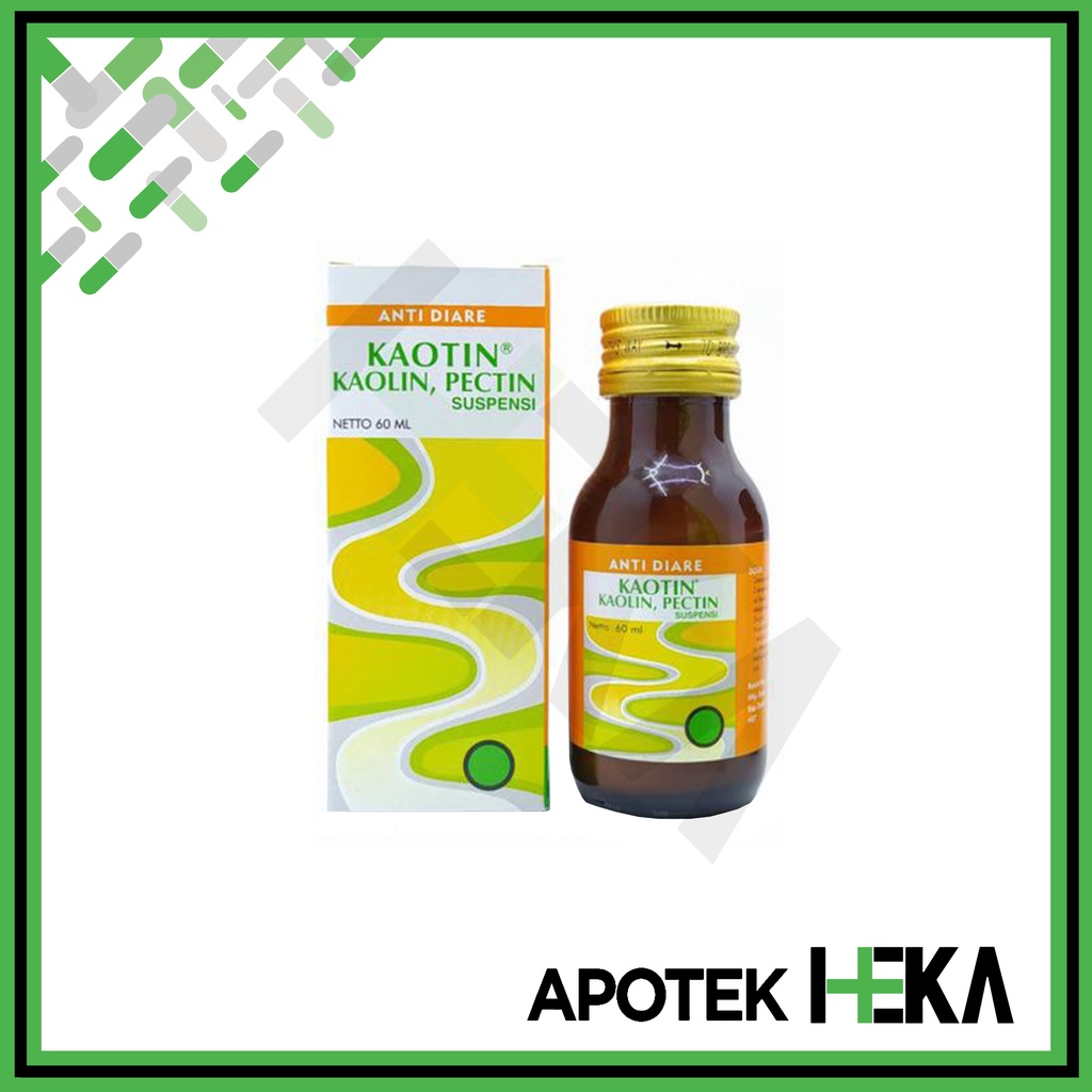 Kaotin Suspensi Kaolin Pectin 60 ml - Obat Sirup Anti DIare (SEMARANG)