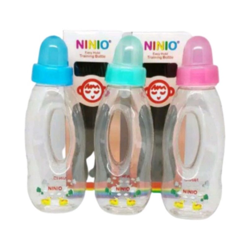 NINIO EASY HOLD TRAINING BOTTLE / BOTOL DOT DONAT
