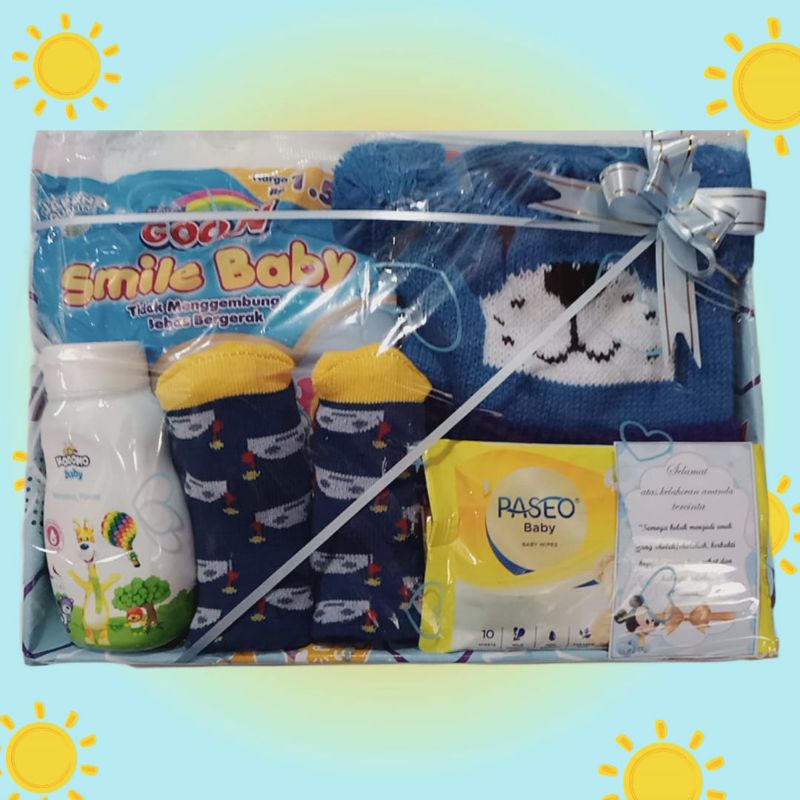 PARCEL BAYI/KADO BAYI/HADIAH BAYI Hamper baju baby newborn gift paket hampers parcel kado bayi lahiran parsel set topi kaos kaki