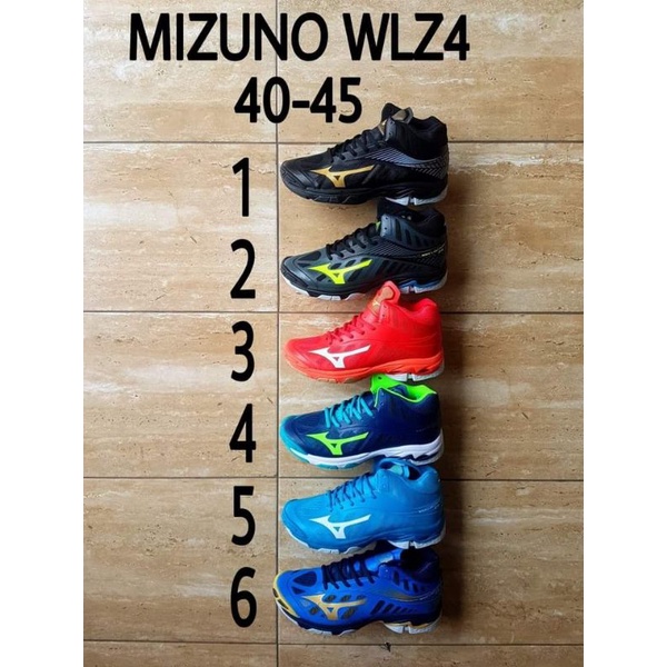 Sepatu Mizuno WLZ 4 Mid Premium Import Sepatu Voli Mizuno WLZ 4