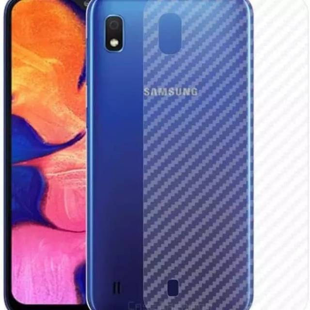 Skin karbon samsung A01/A01 core/A02/A02s/A03S/A04S/A10/A10s/M10/A11/M11/A12/A20/A20s/M20/A30/A30s/M30/M30s/A31/M31/A50/A50s/A03s/A22 4G/A22 5G/A32 4G/A32 5G/A51/A52/A52s 5G/A71/A72/A13/A23/M31 prime