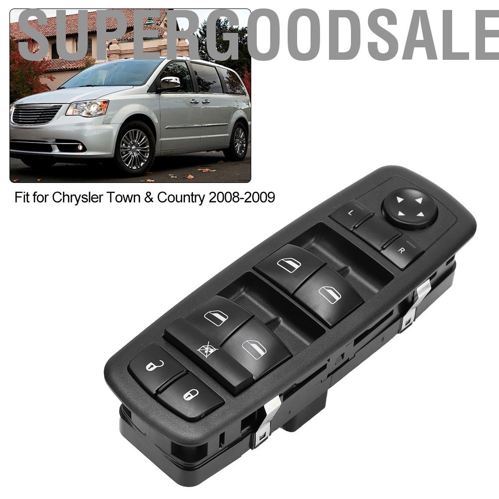 Supergoodsales 4602535-AG 4602535AE Power Window Master Control Switch Fit for Chrysler Town &amp; Country 2008-2009 car accessories