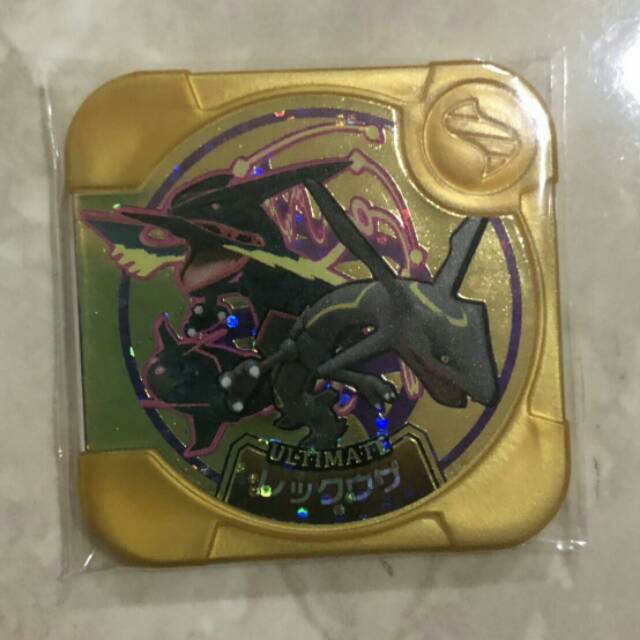 Pokemon Tretta Golden Shinny Rayquaza Ver. U1