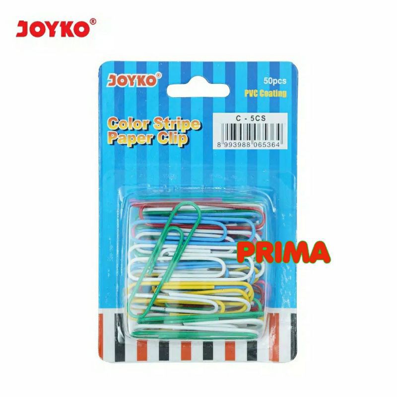 

PAPER CLIP WARNA-WARNI JOYKO C-5CS