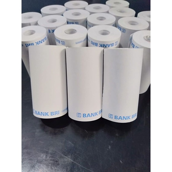 

(1PACK) KERTAS THERMAL EDC logo bri 58X30/57x30