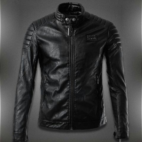 Jaket kulit asli pria anak muda