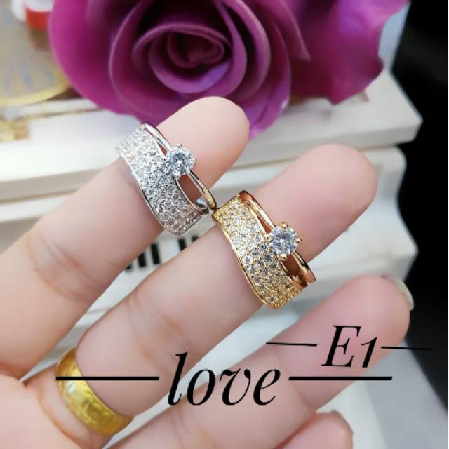 Xuping cincin lapis emas 24k 3008