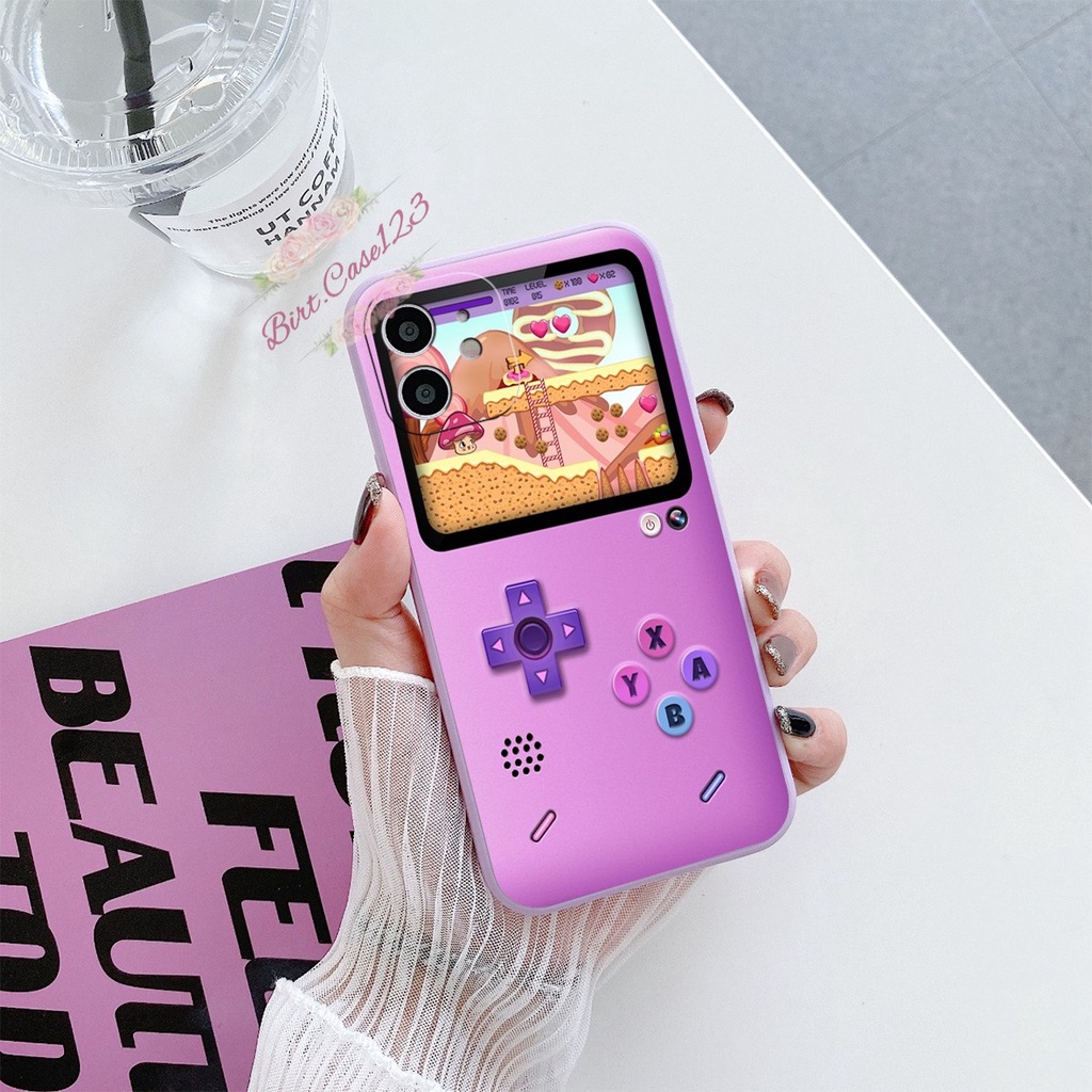 CASE CASING SOFTCASE SILIKON MACARON PELINDUNG KAMERA GAME BOY  OPPO VIVO SAMSUNG XIAOMI REALME IPHONE ALL TYPE BC6185