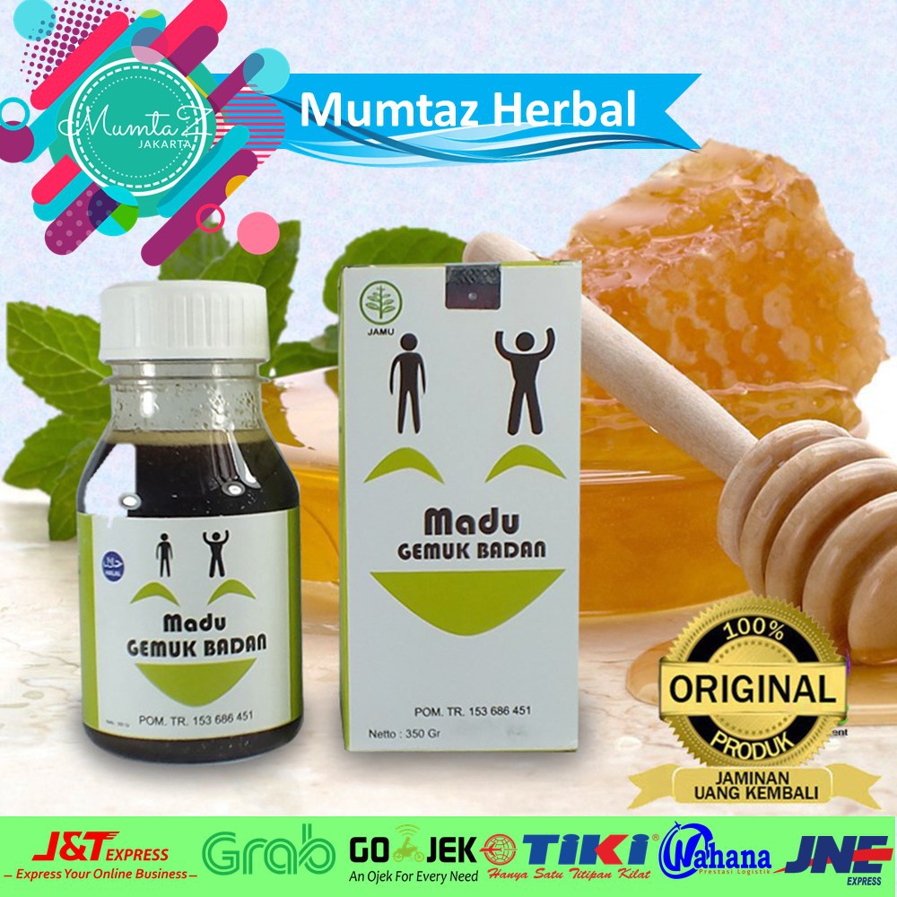 Madu Penggemuk Madu Gemuk Badan Sehat Obat Herbal Penggemuk