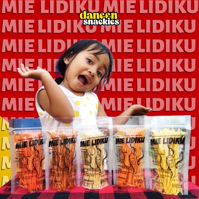 

Mie Lidiku/Mie Lidi/Lidi Lidian/Mie Biting/Mie Jadul 45gr